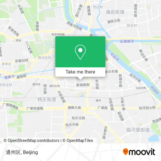 通州区 map