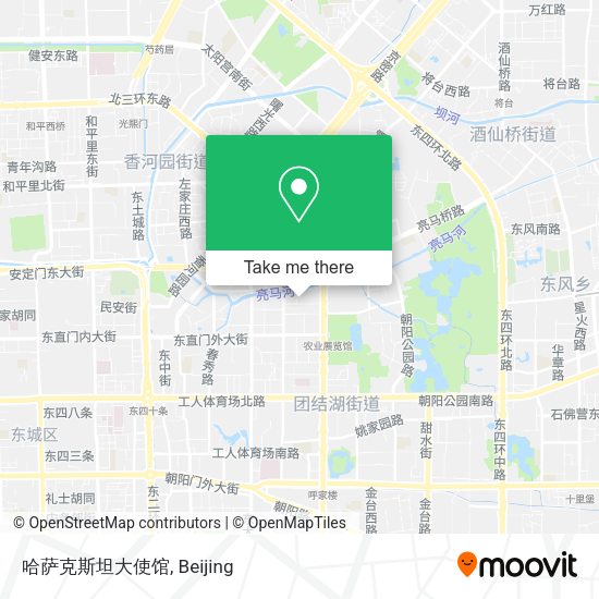 哈萨克斯坦大使馆 map
