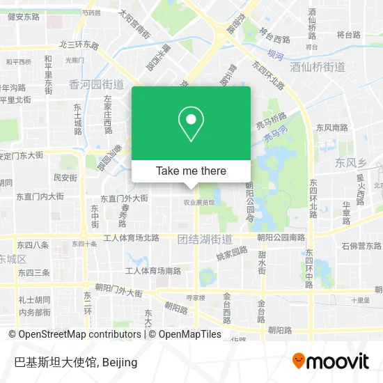 巴基斯坦大使馆 map