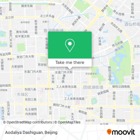 Aodaliya Dashiguan map