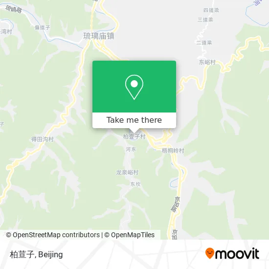 柏荁子 map