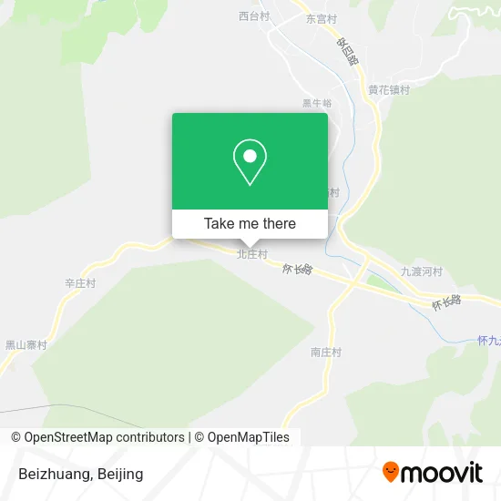 Beizhuang map