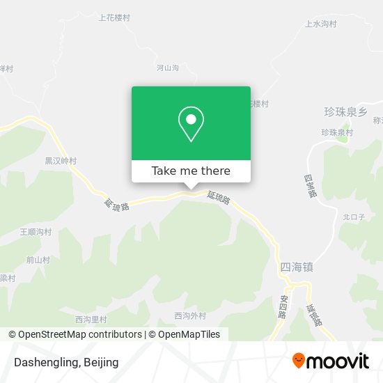 Dashengling map