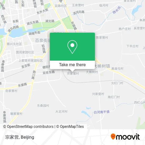 宗家营 map