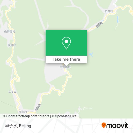 华子水 map