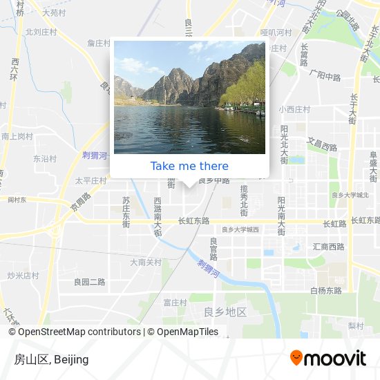 房山区 map