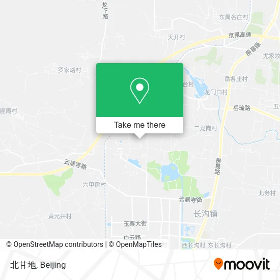 北甘地 map