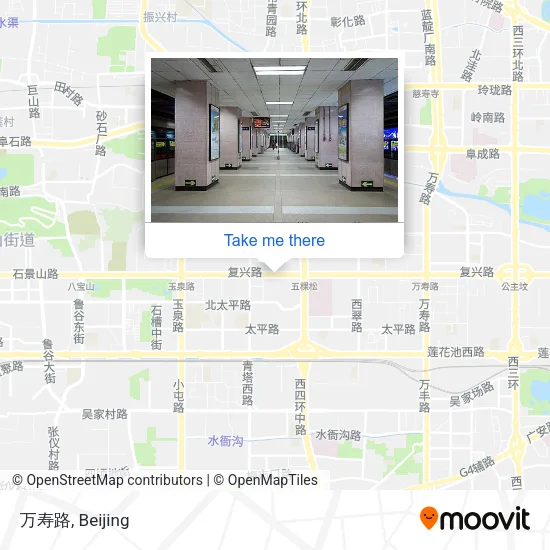 万寿路 map