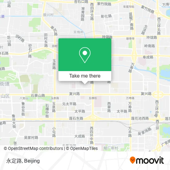 永定路 map