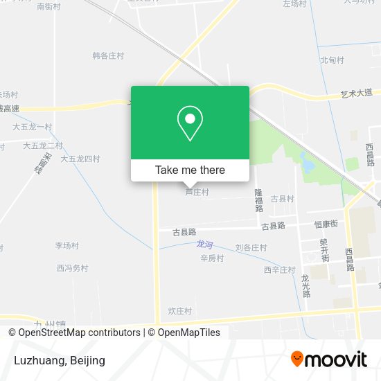 Luzhuang map