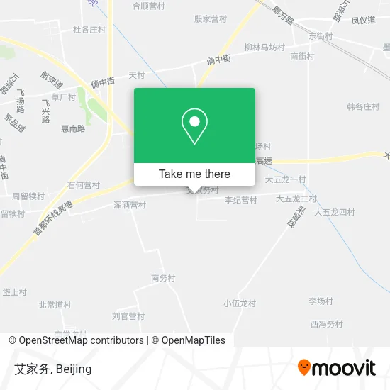 艾家务 map