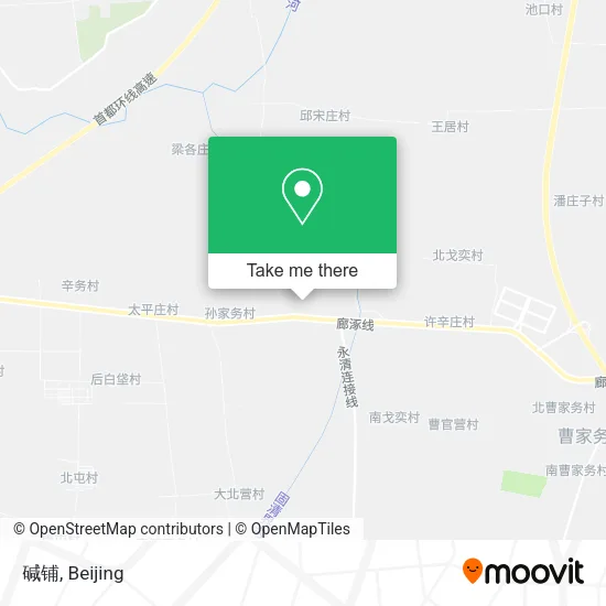 碱铺 map