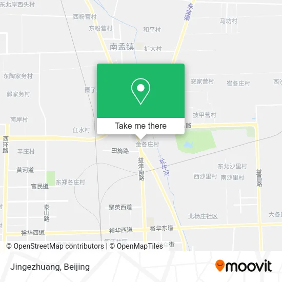 Jingezhuang map