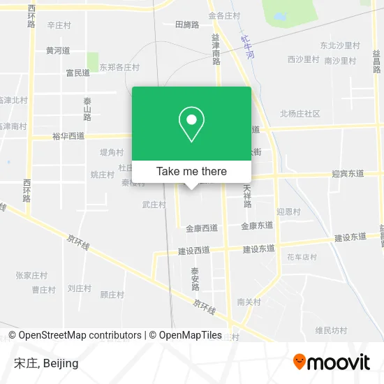 宋庄 map