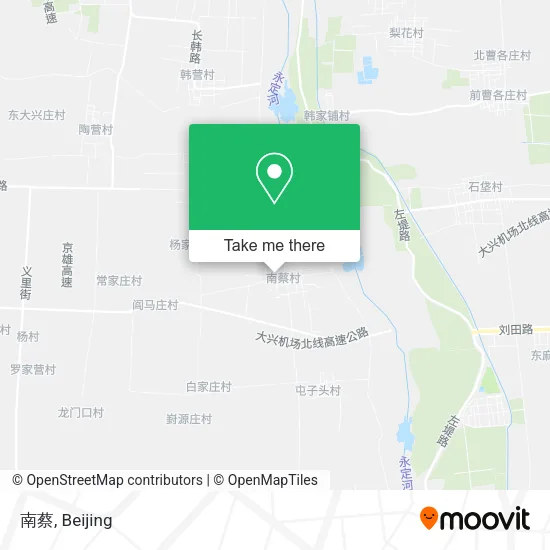 南蔡 map