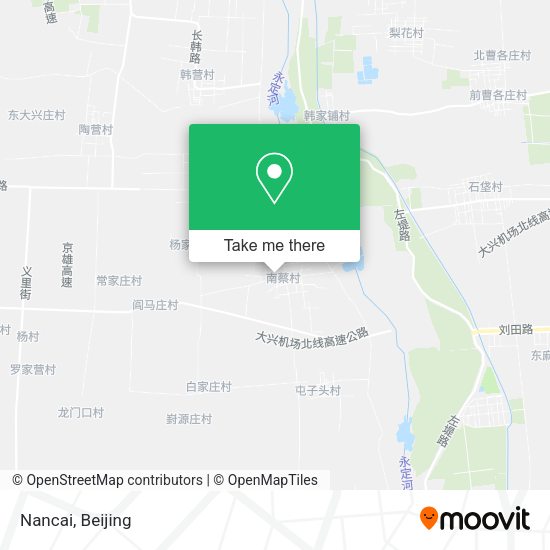 Nancai map