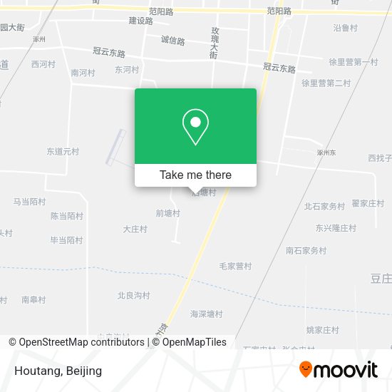 Houtang map