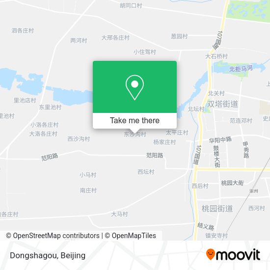 Dongshagou map