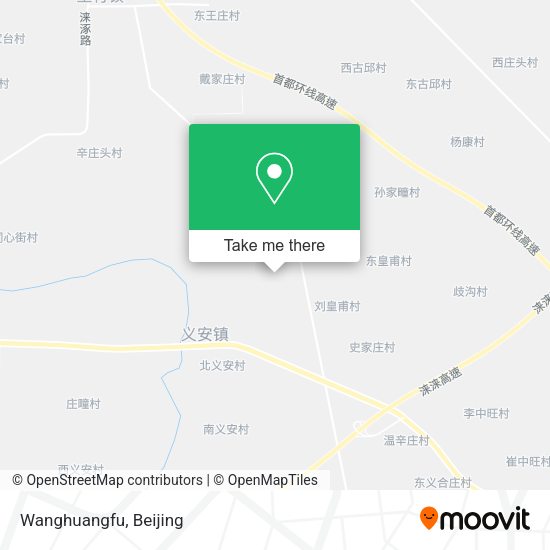 Wanghuangfu map