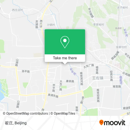 翟庄 map