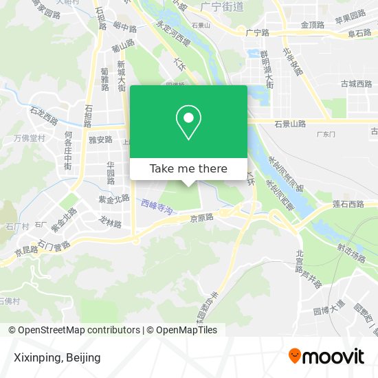 Xixinping map