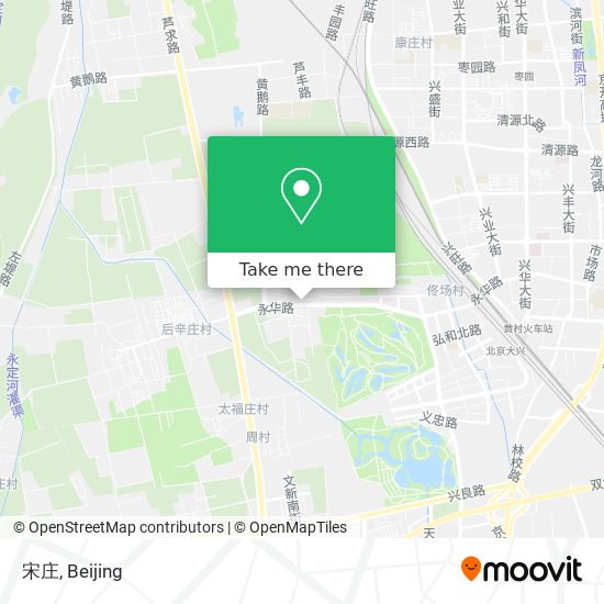 宋庄 map