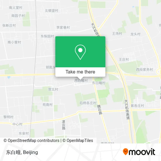 东白疃 map