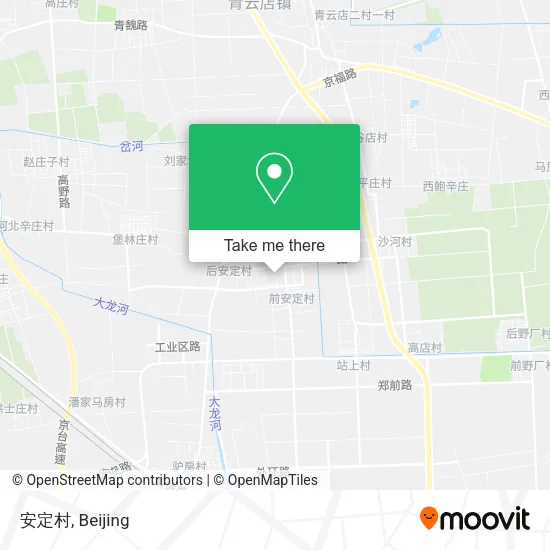 安定村 map