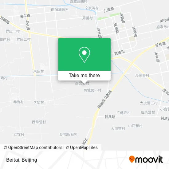 Beitai map