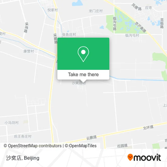 沙窝店 map