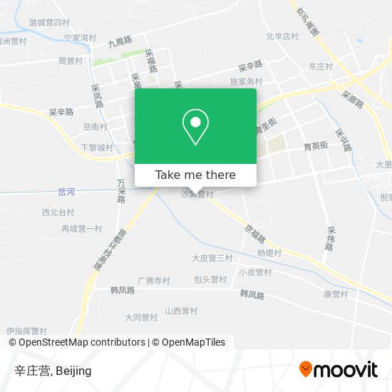 辛庄营 map
