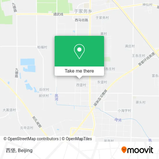 西垡 map