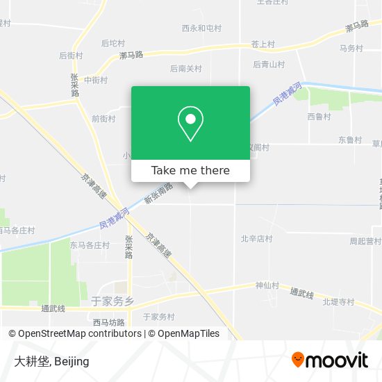 大耕垡 map
