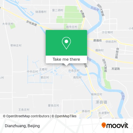 Dianzhuang map