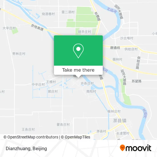 Dianzhuang map