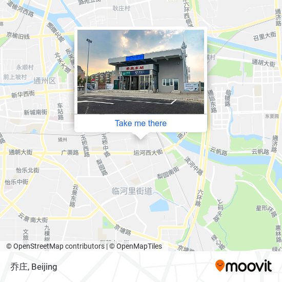 乔庄 map