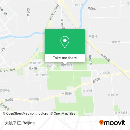 大姚辛庄 map