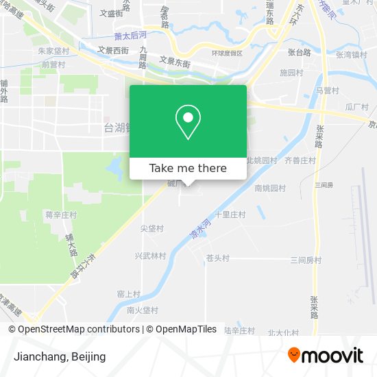 Jianchang map