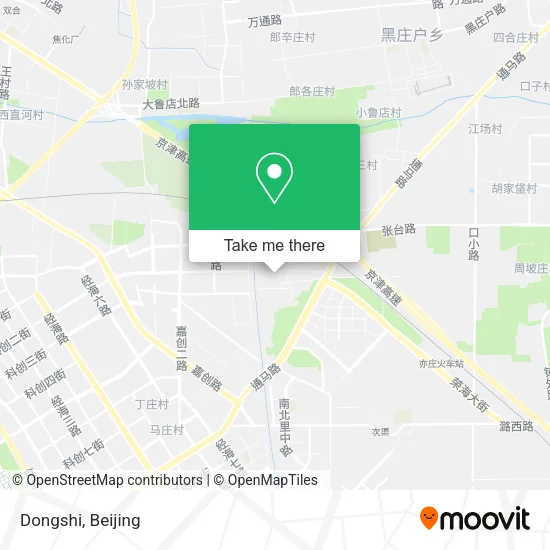 Dongshi map