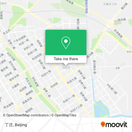 丁庄 map