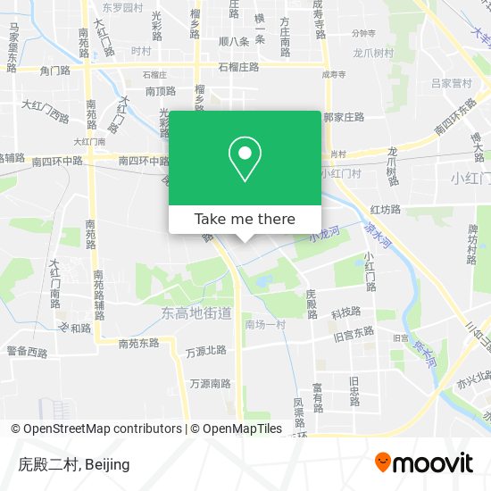 庑殿二村 map