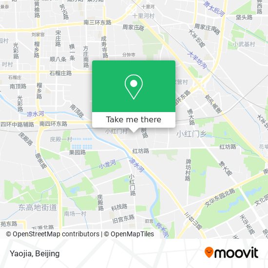 Yaojia map