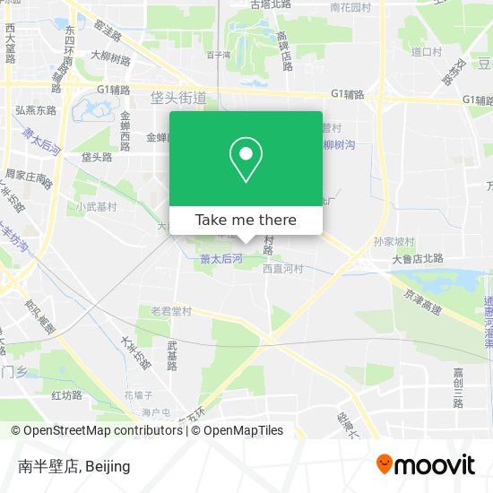 南半壁店 map