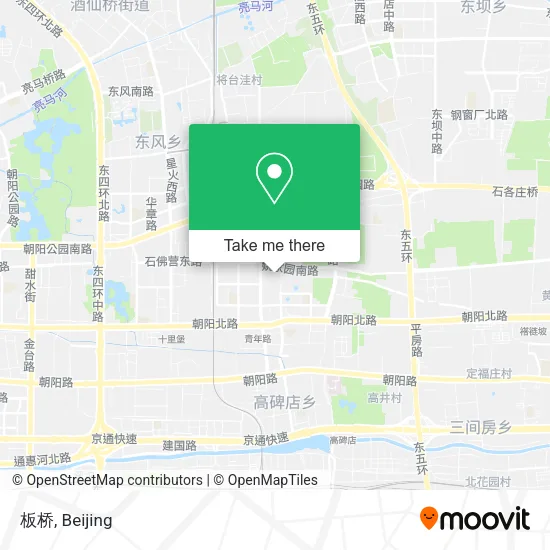 板桥 map