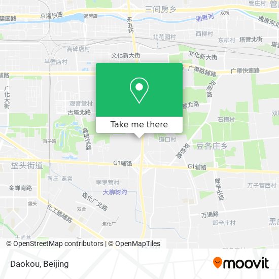 Daokou map