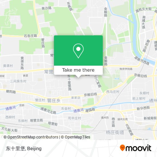 东十里堡 map