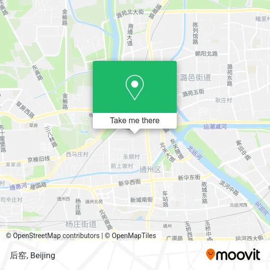 后窑 map