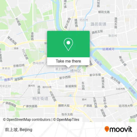 前上坡 map