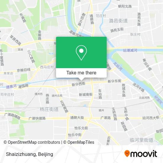 Shaizizhuang map