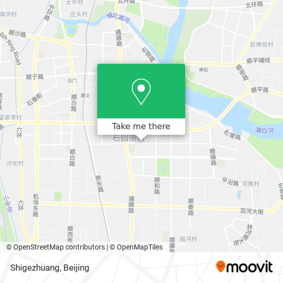 Shigezhuang map